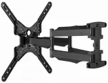 Кронштейн для ТВ KALOC X5, диагональ 32-60, наклонный, до 36.4 кг, чёрный