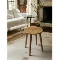 Табурет кухонный Mr.Koff, круглый, МДФ/бук, 35х35х45 см