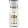 Кофемолка Smeg CGF11CREU, 150 Вт, нержавеющая сталь, цвет кремовый