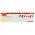 Картридж лазерный Easyprint LC-EXV49Y (C-EXV49Y/8527B002) для принтеров Canon, желтый