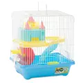 Клетка Triol YD101 для мелких животных, эмаль, голубая, 278*205*310мм