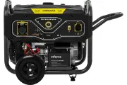 Бензиновый генератор Inforce GL5500, 5,5кВт, 2 розетки 220 В, IP23, колеса