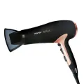 Фен Centek CT-2241 (розовое золото+черный) 1900Вт, 2 скорости, 3 режима, холодный обдув, Soft Touch