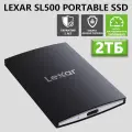 Lexar SL500 пыле- и водонепроницаемый портативный твердотельный накопитель 2000 МБ/с с шифрованием 2 ТБ (USB 3.2 Gen2x2)