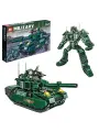 Конструктор Роботы. Танк-трансформер, 489 деталей