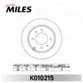 Диск тормозной задний MILES K010215 для а/м HYUNDAI MATRIX 01-, SONATA 98-, KIA MAGENTIS 01-, 262х10 мм.