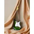 Электрогитара Stratocaster Зелёная Fabio ST100, GRS S-S-S, 1V+2T (Электрогитара для начинающих)