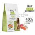 Корм сухой Brit CARE Dog Adult M Healthy Skin&Shiny Coat Здоровая кожа и шерсть для собак средних пород с лососем и индейкой 12 кг