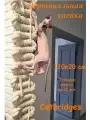 Вертикальная Змейка 110х20х3,2 см. С креплениями. Catbridges Настенный мост для кошек. Когтеточка. Лежанка.