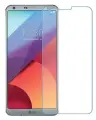 Защитный экран Скрин Мобайл для LG G6 из нано стекла 9H Цвет голубой