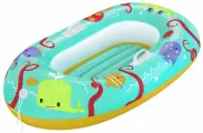 Надувная лодочка для плавания Bestway Крабики, плот-тренажер для купания, детская лодка с надувным дном, 119 х 79 см