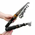 Фидер для рыбалки удочка для путешествий телескопическая 230 см короткий компактный