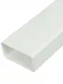 Воздуховод вентиляционый полистирол, плоский, 60х120 мм, 2 м, Event, 60120В2