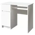 Стол письменный Micon «Мори», левый, белый, ЛДСП, 90 см x 50 см x 77 см