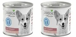 Зоодиет Консервы для собак разнообразная польза Сердце и печень, 240 г, 2 шт