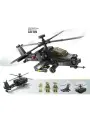 KAZI Конструктор «Штурмовой вертолёт АН-64», 230 деталей