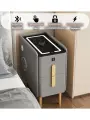 Современный минималистичный мини-прикроватный столик из массива дерева