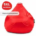 Кресло мешок груша GoodPoof Оксфорд XXXXXL красный