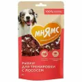 Лакомство Мнямс На каждый день для собак Тренировочные Рыбки из лосося, 5 шт х 90 гр