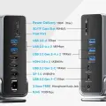 Док-станция Vention USB C HUB для Macbook Pro