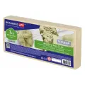 3 шт, Пластилин скульптурный BRAUBERG ART CLASSIC, телесный, 1 кг, твердый, 106527