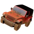 Машина радиоуправляемая Jeep Wrangler Rubicon Muddu с эффектом грязи Rastar 79500-4