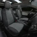 Чехлы Автопилот для LADA Niva 3-х дверн. (Urban/Legend) с 20г. Экокожа, ромб, черный + серый