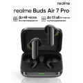 Беспроводные наушники Buds Air7 Pro Metallic Grey, внутриканальные с шумоподавлением, черный