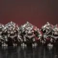 Мини-Пинки демон металлическая коллекционная фигурка Дум / Mini-Pinky Demon DOOM Eternal