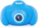 Детская цифровая фотокамера Rekam iLook K410i голубая, 6 встроенных игр