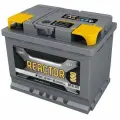 Аккумулятор автомобильный REACTOR Аком 62 А/ч 660 А обр. пол. Евро авто (242x175x190)