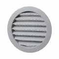 Решетка вентиляционная круглая D125 мм RAL7004 сигнальный серый матовый