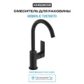 Смеситель для раковины Hansgrohe Rebris E 72576670 Черный матовый