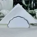 Салфетница Lenardi Magnolia Silver фарфор