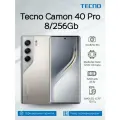 Смартфон Tecno Camon 40 Pro 8/256Gb Sandy Titanium (Бежевый Титан) RU