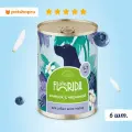 FLORIDA Консервы для собак Ягнёнок с черникой, Влажный корм, 6 шт по 400 г