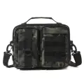 Сумка мессенджер , фактура гладкая, черный