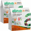 Корм сухой Alleva Holistic Adult & Sterilized Cat Lamb & Venison беззерновой для взрослых кошек, ягненок оленина конопля женьшень, 400 г х 2 шт