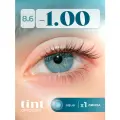 Контактные линзы Optosoft Tint (1 линза) -1.00 R.8.6 Aqua (аква)