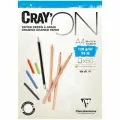 Блокнот для эскизов и зарисовок Clairefontaine 50 листов, А4, на склейке, Cray'On, 120 г/м2 (975020C)