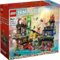 Конструктор LEGO Ninjago Городской рынок 71799, 6076 деталей, от 14 лет