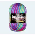 Пряжа Color City Kangaroo wool melange 008 (100г/300м, упаковка 5 мотков)