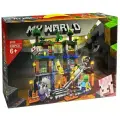 Конструктор Битва за шахту, Leduo 6020, My world 634 детали
