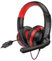 Наушники полноразмерные HOCO W103 Magic, USB+Jack 3.5mm, красный (6931474741622)