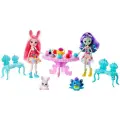 Игровой набор Enchantimals Чаепитие Пэттер Павлины и Бри Кроли, GLD41 разноцветный