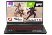 Ноутбук игровой MSI Katana 17.3 IPS 144гц, Core i5-12450H, 16 GB DDR5, SSD 512 GB, RTX 2050-4 GB, Win 11 PRO+MS office