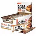 Протеиновый батончик без сахара Chika Layers 20*60 г - соленая карамель-арахис