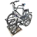 Велопарковка усиленная сварная на 3 места 450х595х450 мм