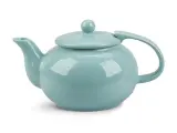 9513 FISSMAN Чайник заварочный 750мл с ситечком, цвет Аквамарин (керамика)