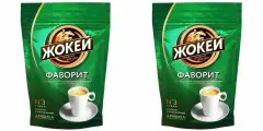 Жокей Кофе растворимый Фаворит, гранулированный, 75 г, 2 уп